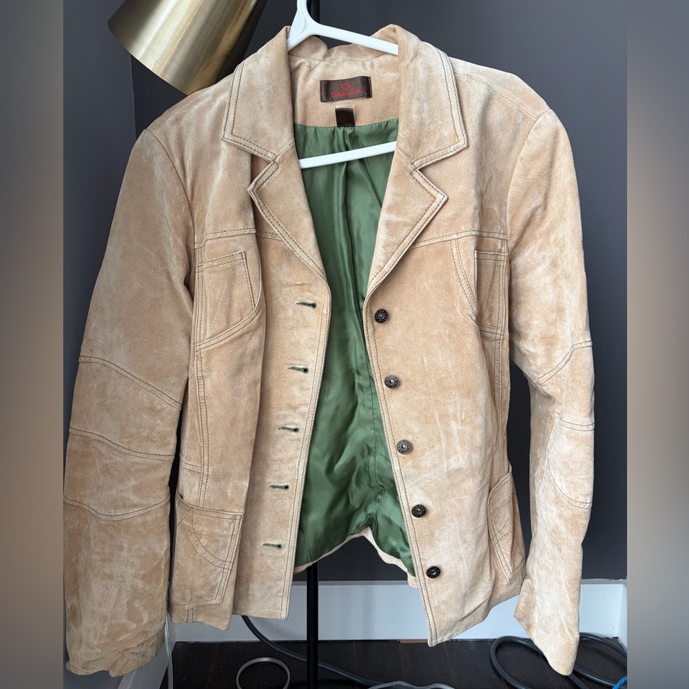 Daniel suede blazer jacket size M